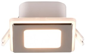 Φωτιστικό Χωνευτό Trio Lighting NIMBUS 653410106 Χρώμιο (Chrome) 3000K