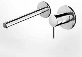 Eurorama Tonda Chrome Μπαταρία Νιπτήρος Εντοιχισμού 2 Οπών 145904-100