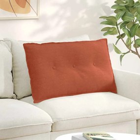 vidaXL Μαξιλάρι Πλάτης Κόκκινο Πορτοκαλί 80 x 50 cm
