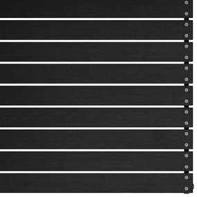 vidaXL Καναπές Κήπου Γωνιακός Ξύλο Πεύκου με Ανθρακί Μαξιλάρια