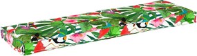 vidaXL Μαξιλάρι Floral Πολύχρωμο 140 x 40 x 8 εκ. Ύφασμα Όξφορντ