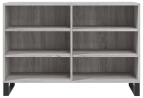 vidaXL Ραφιέρα Γκρι Sonoma 103,5 x 35 x 70 εκ. από Επεξεργασμένο Ξύλο