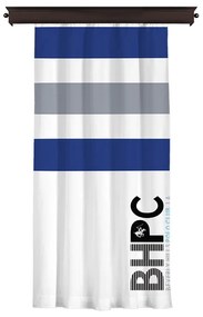 Κουρτίνα με Τρουκς 140 x 260 cm Χρώματος Λευκό Beverly Hills Polo Club 176BHP8813