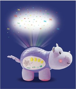 Αρκουδάκι με Ήχο Vtech Hippo Dodo Starry Night (FR) Μωβ
