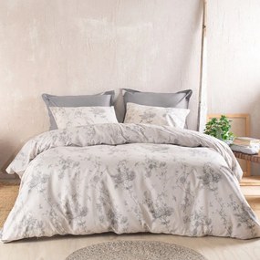Σεντόνια Aurora Με Λάστιχο (Σετ 3τμχ) Beige Ρυθμός Ημίδιπλο 105x205cm Βαμβάκι-Πολυέστερ