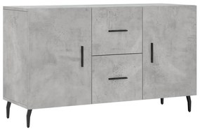 vidaXL Ντουλάπι Γκρι Σκυροδέματος 100 x 36 x 60 εκ. Επεξεργασμένο Ξύλο
