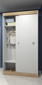 Σύνθεση εισόδου ξύλινο ARTSTIN 1 120x211x41 DIOMMI 42-016 DIOMMI-42-016