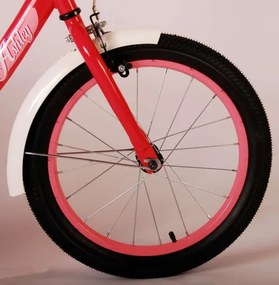 Ashley 18 Inch 25 cm Girls Coaster Brake Dark Pink