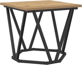 vidaXL Σετ βοηθητικά τραπεζάκια 2 pcs Artisan Oak 50 x 50 x 40 cm