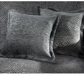 Μαξιλαροθήκη Διακοσμητική Vento Titanium Guy Laroche 50Χ50 Cotton,Chenille