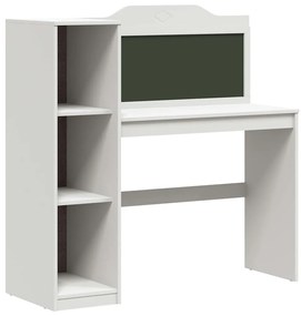 vidaXL Γραφείο Κιμωλίας Λευκό 120 x 45 x 118.5 εκ. Επεξεργασμένο ξύλο