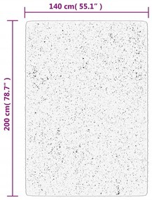 Χαλί IZA με Κοντό Πέλος Σκανδιναβική Εμφάνιση Κρεμ 140x200 εκ. - Κρεμ