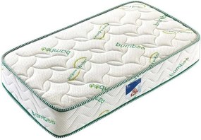 Stewehome Ορθοπεδικό στρώμα μπαμπού μονό Λευκό 190x90x20 cm