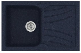 Sanitec Classic 337 Granite Blue Ένθετος Νεροχύτης 45cm