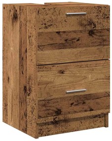 vidaXL Ντουλάπι Νεροχύτη Παλιό Ξύλο 40 x 37 x 59 cm Επεξεργασμένο ξύλο