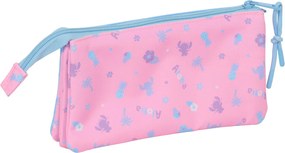 Κασετίνα Lilo &amp; Stitch Bright Ροζ 22 x 12 x 3 cm