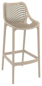 Σκαμπό Air Bar 75 Dove Grey 20-0370 45Χ53X105cm Siesta Polypropylene