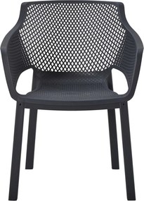 ΠΟΛΥΘΡΟΝΑ ΠΟΛΥΠΡΟΠΥΛΕΝΙΟΥ PEGGY HM6368.02 ΜΑΥΡΟ 60x55x79Υεκ