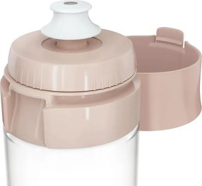 Φιάλη νερού με φίλτρο Brita Fill & Go Vital, 600 ml, φίλτρα MicroDisc, χωρίς BPA, ροζ