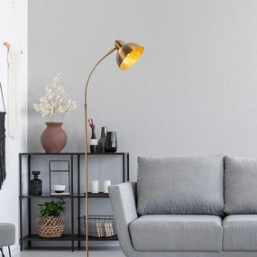 Φωτιστικό Δαπέδου A-G Varzan 942FLG1505 Gold