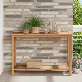 vidaXL Τραπεζάκι σαλονιού Καφέ 110 x 40 x 45 cm Μασίφ ξύλο teak