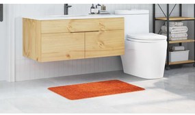 vidaXL Πατάκι μπάνιου Πορτοκαλί 60 x 90 cm Πολυπροπυλένιο