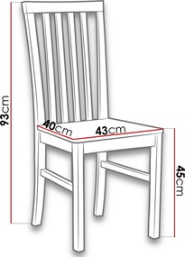 Καρέκλα Lombardy I D- Karudi - 43.00Χ40.00Χ94.00cm