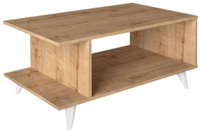 Τραπέζι Σαλονιού Titus 0228158 100x60x45cm Oak