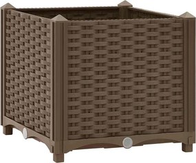 vidaXL Ζαρντινιέρα 40 x 40 x 38 εκ. από Πολυπροπυλένιο