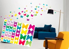 Διακοσμητικά αυτοκόλλητα τοίχου πεταλούδες