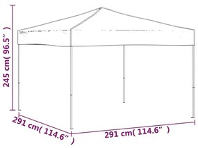 Τέντα Εκδηλώσεων Πτυσσόμενη Κρεμ 3 x 3 μ. - Κρεμ