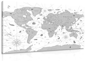 Εικόνα ασπρόμαυρο χάρτη