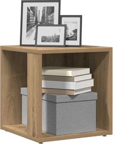vidaXL Βοηθητικό Τραπέζι Αρτισιανή Δρυς 33x33x34 εκ. Επεξ. Ξύλο