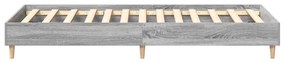 vidaXL Σκελετός Κρεβατιού Γκρι sonoma 90 x 200 cm Επεξεργασμένο ξύλο