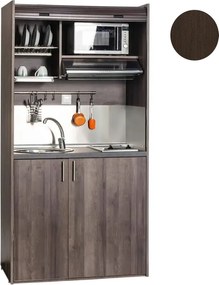 Πολυκουζίνα mini kitchen 105cm απόχρωση βέγγε για ξενώνες, γραφεία &amp; φοιτητικά studio