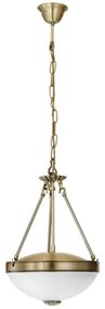 Φωτιστικό κρεμαστό SAVOY μπρονζέ Φ31 82747 Eglo-82747-Μπρονζέ 82747