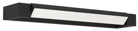 Φωτιστικό Τοίχου Gemiliana 900615 45x10x4cm Led 8,9W Black Eglo Steel,Plastic