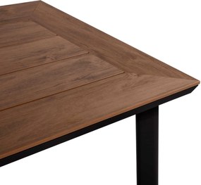 ΣΕΤ ΤΡΑΠΕΖΑΡΙΑΣ TABER HM21198 ΤΡΑΠΕΖΙ &amp; 6 ΠΟΛΥΘΡΟΝΕΣ-ΑΛΟΥΜΙΝΙΟ &amp; POLYWOOD-ΑΝΘΡΑΚΙ