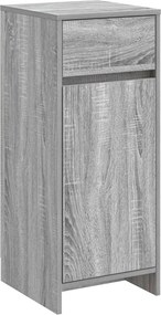 vidaXL Ντουλάπι Μπάνιου Γκρι Sonoma 35 x 36,5 x 85 εκ.