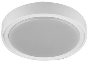 Πλαφονιέρα Φωτιστικό Οροφής IP65 Led 15W λευκό γκρι ή ανθρακί Lumen-21-01510-Λευκό 21-01510