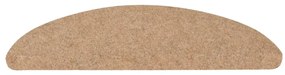 vidaXL Πατάκια Σκάλας Αυτοκόλλητα 10 τεμ. Μπεζ 65 x 22,5 x 3,5 εκ.