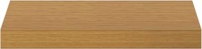 vidaXL Ράφι Τοίχου 4 pcs Μπεζ 40 x 23,5 x 4 εκ Επεξεργασμένο ξύλο