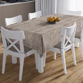 Αλέκιαστο Τραπεζομάντηλο (140x220) + Τραβέρσα (40x220) Dimcol Panama Shadow Mocha