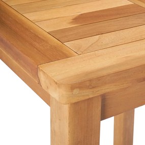 vidaXL Σετ Μπαρ Εξωτερικού Χώρου 3 τμχ. Φυσικό 60 x 60 x 105 cm