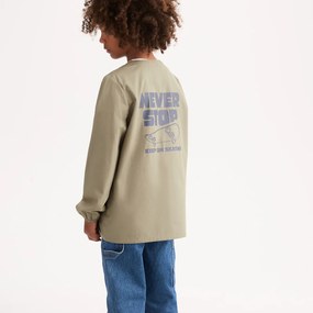 Εκτυπωμένη ποδιά με σχέδιο skateboard