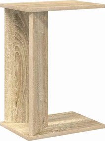 vidaXL End Table Δρύς Sonoma 35 x 25 x 50 εκ Επεξεργασμένο Ξύλο