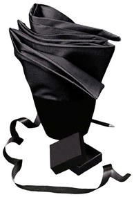Σεντόνι Urban Flat Black Melinen Μονό 170x260cm 100% Cotton