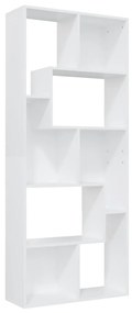 vidaXL Βιβλιοθήκη Λευκή 67 x 24 x 161 εκ. από Επεξ. Ξύλο