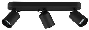 Σποτ Μαύρο 41xH15cm Τρίφωτο 3xGU10 Trio Lighting Pago 803500332