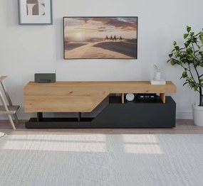 Έπιπλο τηλεόρασης Twilight-Fusiko-Mavro